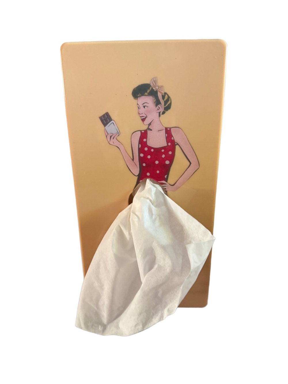 Vintage Retro Fun Tissue Box Cover